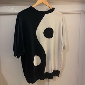 JADED MAN Yin Yang jumper L.